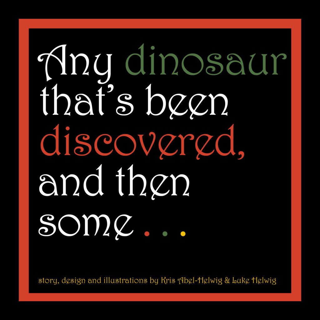 Any dinosaur that's been discovered cover