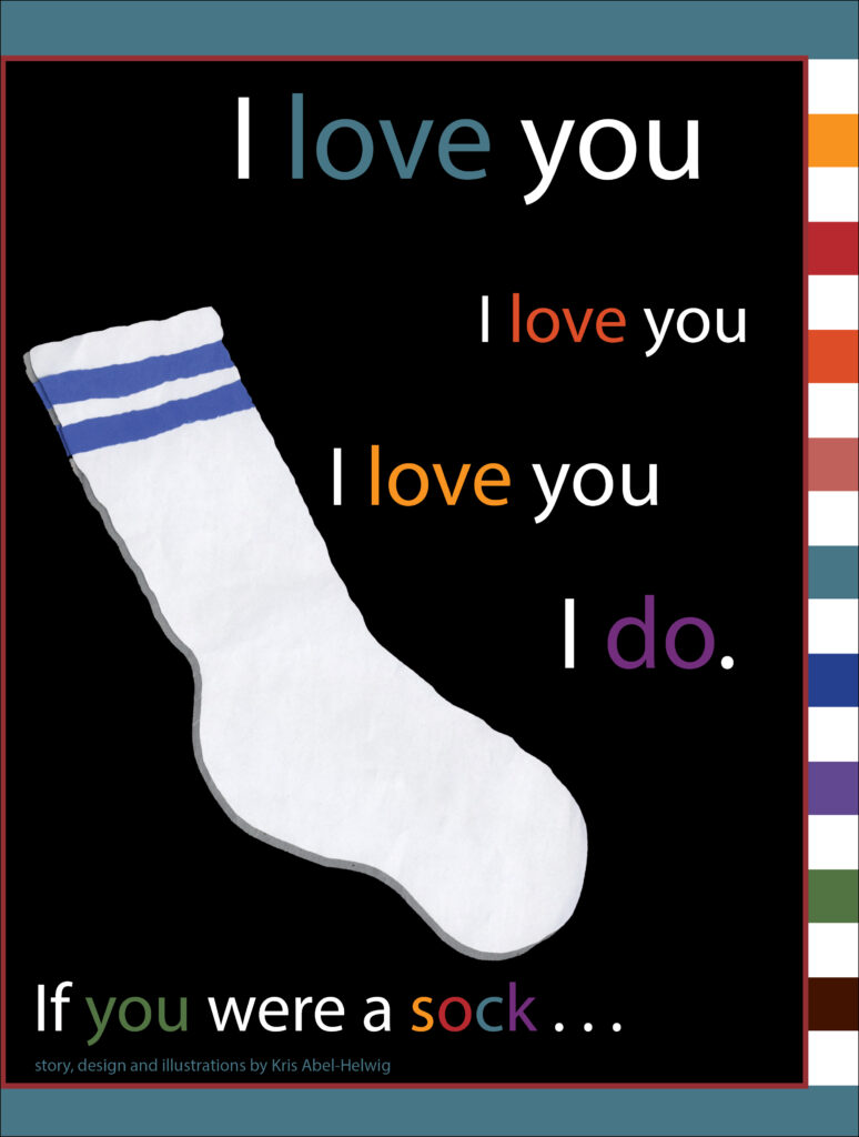 I love you shoe cover